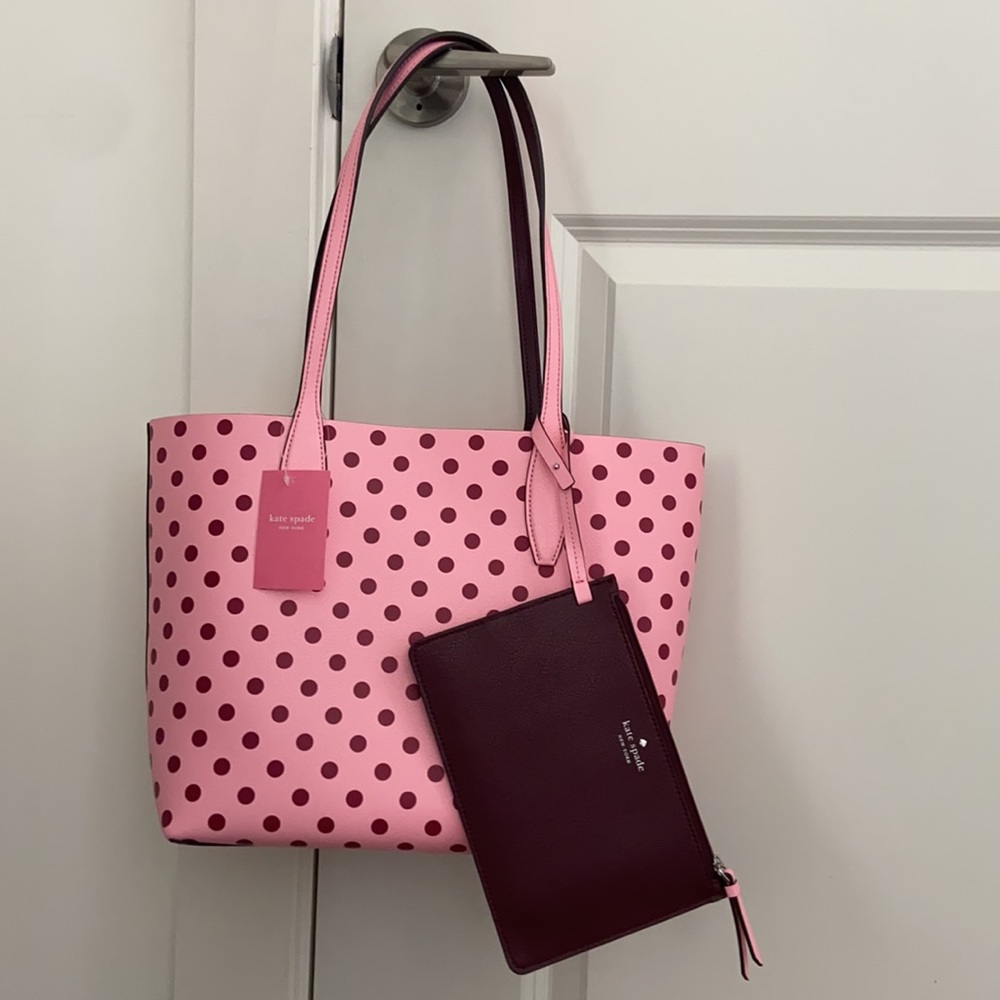 Kate spade reversible tote bag